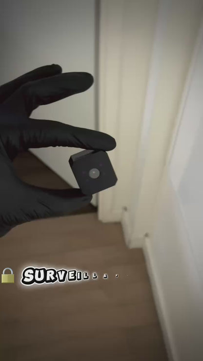 Mini Caméra Discrète ✅ HD Vision Nocturne ✅ Audio Live ✅Contrôle Smartphone